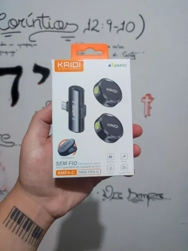 Microfone de Lapela Kaidi