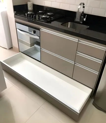 Armário De Cozinha Inferior Com Gavetão L 1.50 M