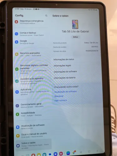 Samsung Tab S6 lite 