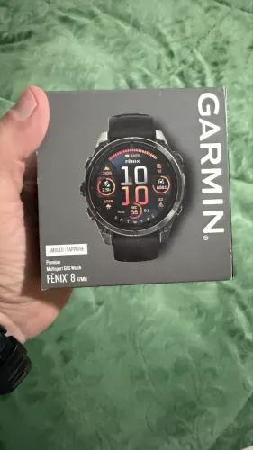 Garmin Fênix 8 47 mm amoled saphire