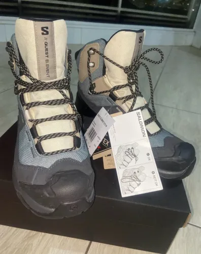 bota salomon quest element gtx feminina 36