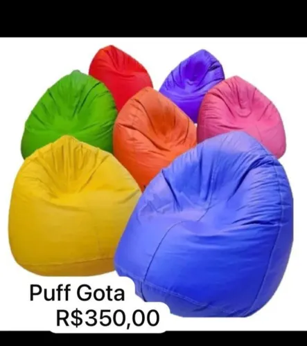Puffs gota, pronta entrega RS 350,00, contato 98-9 *
