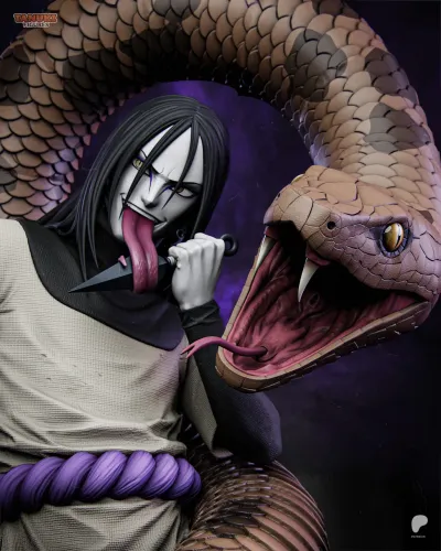Orochimaru- Naruto escala 1:6 figure colecionável