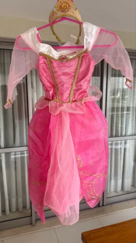 Fantasia Aurora bela adormecida original Disney tam ate 104cm 