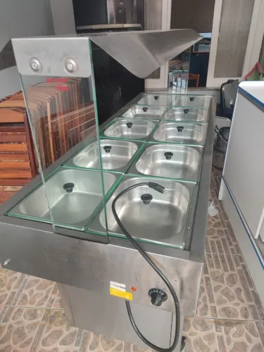 Carrinho buffet 10 cubas