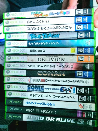 LOTE - Jogos Xbox 360 original Japan (NTSC-J)