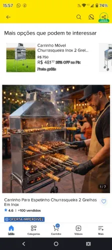 Estamos contratando Churrasqueiro para churrasquinho