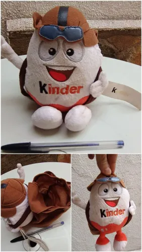 Pelúcia Kinder ovo