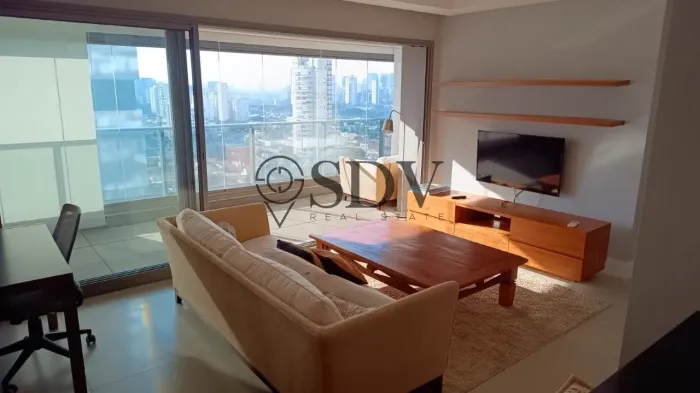 Apartamento mobiliado - 85m² - 2 suítes e 2 vagas - à venda no Brooklin