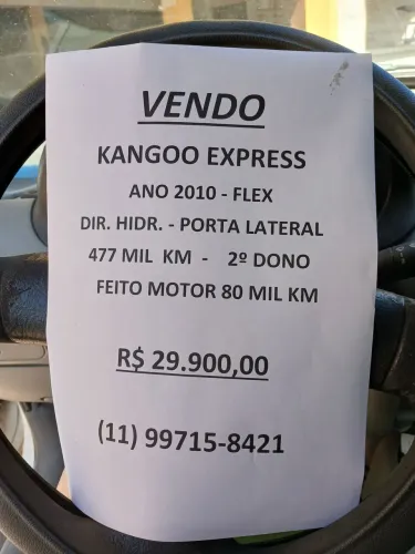 Renault Kangoo Express Hi-flex 1.6 16V 2010