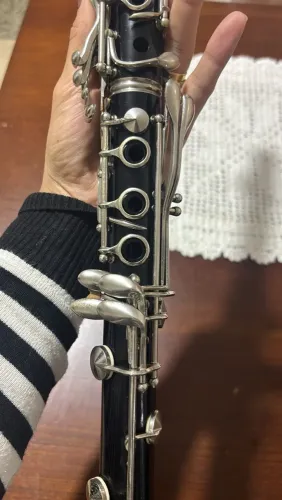 Clarinete buffet crampon - Evette & Schaeffer Sib 17 Chaves - Made in Germany - Revisado