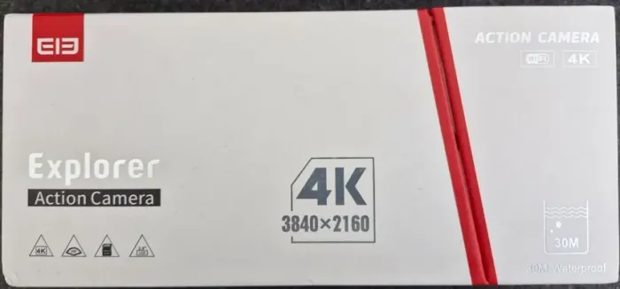 Câmera de Ação Elephone EleCam Explorer 4K + Acessórios - Super Nova