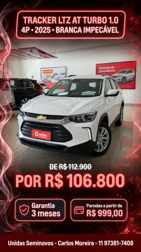 Chevrolet Tracker LTZ 1.0 Turbo 12V Flex AUT 2025