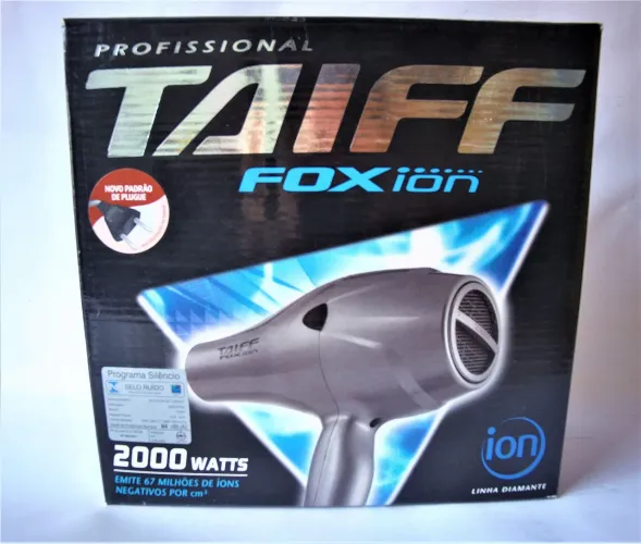 Secador Taiff Fox Íon lacrado