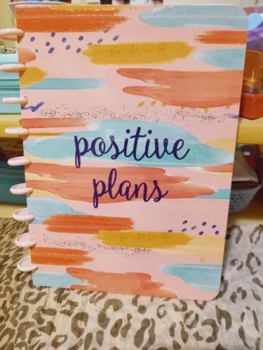 caderno inteligente confetti positive plans