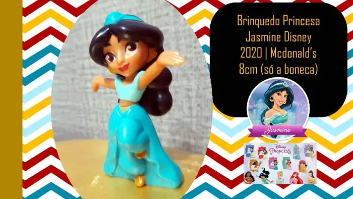 Brinquedo Princesa Jasmine Disney 2020 | Mcdonald?s