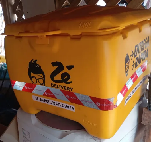 Caixa Baú moto 140 litros 