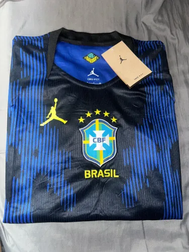 Camisa 2 da seleção brasileira azul