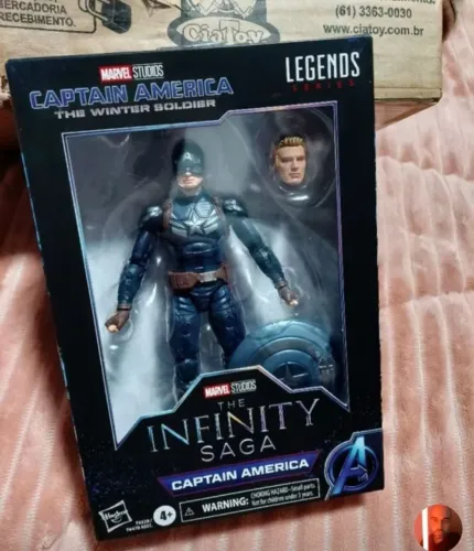 Capitão América completo: O Infinito Marvel legends