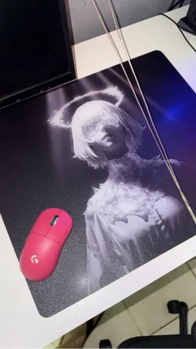 Mousepad de vidro (Glacier)