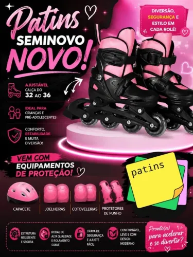 Patins infantil 