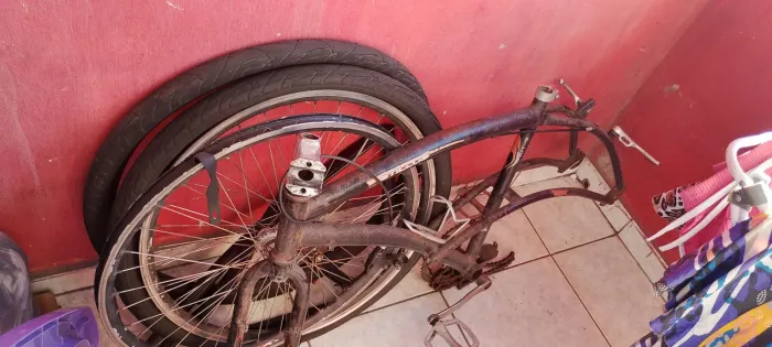 Vender as peças da bicicleta 