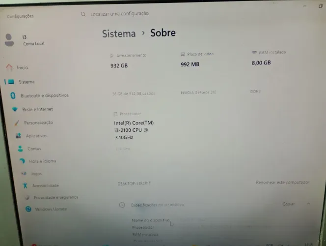 Vendo CPU i3