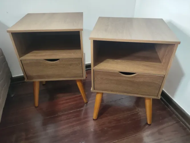 Conjunto de 2 mesa de cabeceira