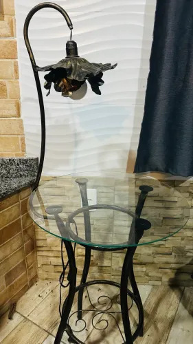 Mesa de canto abajur