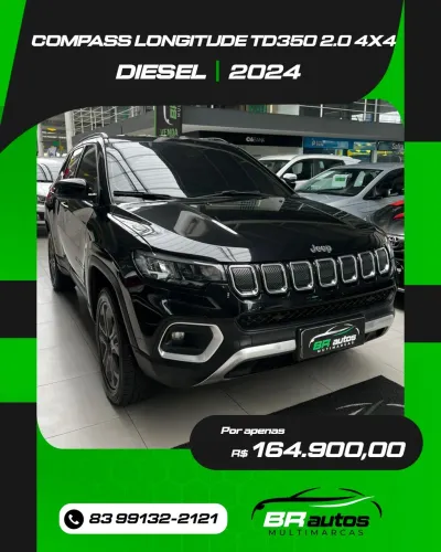 Jeep Compass Long. TD 350 2.0 4X4 Diesel AUT 2024