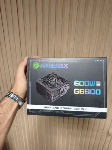 Fonte Gamemax 600w 80plus