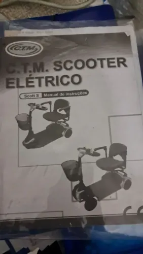 Cadeira eletrica scotter "Scott S" Ottobook (12v-25ah x2)