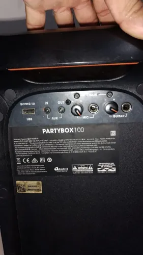 JBL PARTY BOX 100 pra vender rápido 