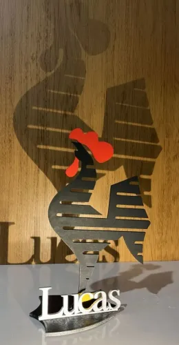Estatueta Galo Volpi Top!