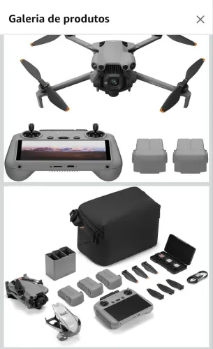 Drone DJI Mini 5 Pro Fly More Combo (Com tela) BR - DJI067