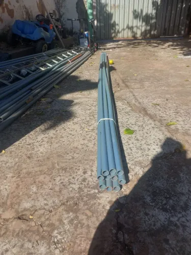 Cano de PVC azul para irrigação 3/4
