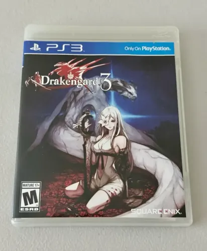 Drakengard 3 ps3 americano com manual