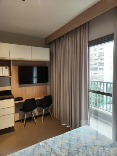 Apartamento 1 dorm na Rua Da Consolação, Consolação  prédio novo
