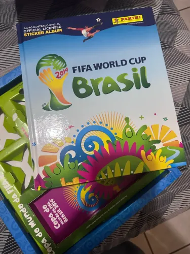 Kit Álbuns Panini Copas 2014, 2018 e 2022 Completos!