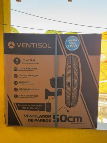Ventilador de parede Oscilante 50cm Ventisol