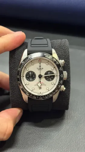 Tudor Black Bay Chrono Panda - Pulseira em Borracha