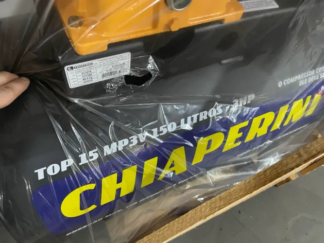 Compressor 150 litros novo zero nunca usado