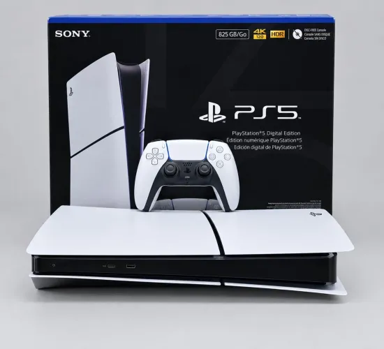 PS5 Digital 825GB + DualSense + Caixa Original