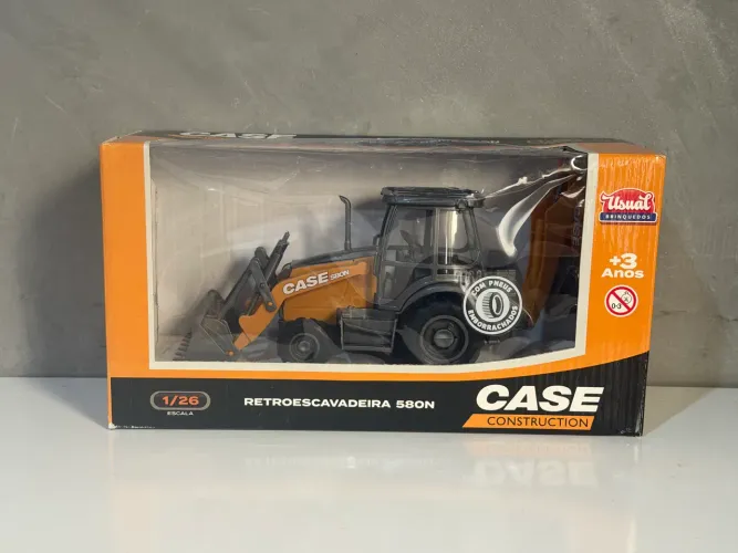Miniatura escavadeira 580n CASE