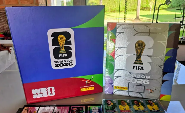 Album da Copa 2026 Box Album Prata Completo