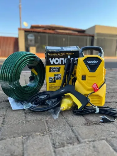 LAVADORA DE ALTA PRESSÃO VONDER + MANGUEIRA 20M! Kit Completo | Nova | Pronta Entrega