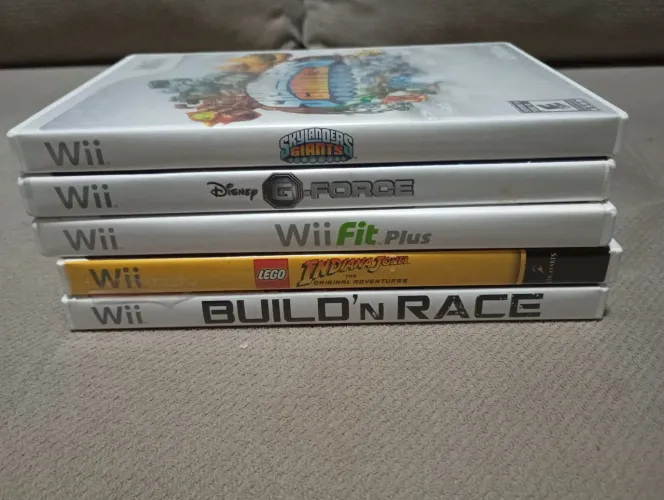 Lote de jogos Wii