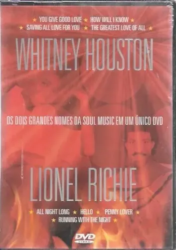 DVD: Whitney Houston & Lionel Richie -- Os Dois Grandes Nomes da Soul Music (Rock, Funk)