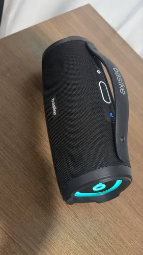 Vendo caixa de som Basike caixa de som bluetooth portátil?boombox.