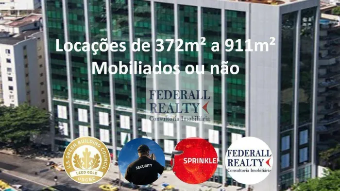 Aluguel de salas comerciais na zona sul, Rio de Janeiro, RJ